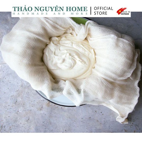 Tấm khăn vải lọc phô mai cream cheese Thảo Nguyên Home