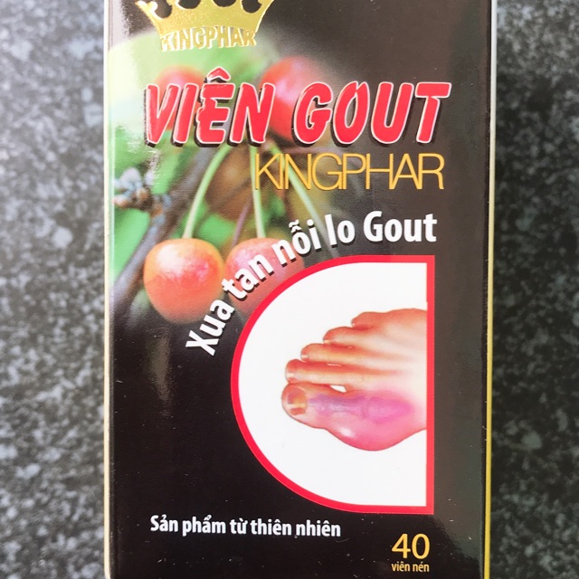 ✅Viên Uống GOUT kingphar Hết triệu trứng GOUT