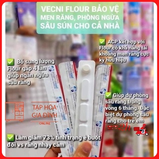 Que bôi răng vecni flour bảo vệ men răng, phòng ngừa sâu sún cho bé