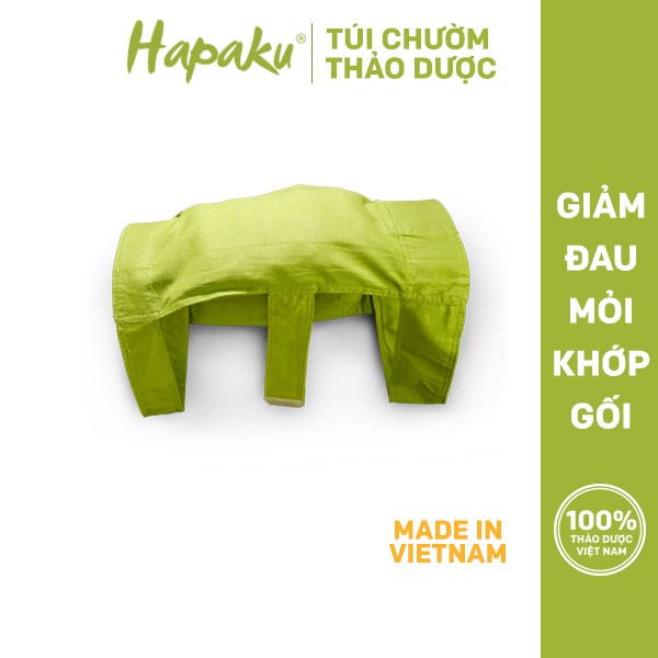 Túi Chườm Thảo Dược HAPAKU Chườm Đầu Gối Giảm Đau Khớp Gối Thư Giãn Làm Nóng Bằng Lò Vi Sóng