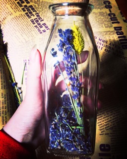 Lọ thuỷ tinh đựng hoa Lavender