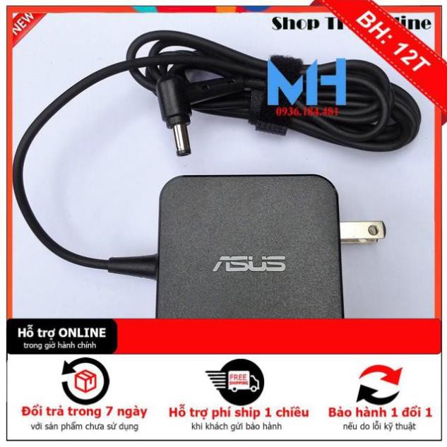 [BH12TH] ⚡ SẠC LAPTOP ASUS 19v 3.42 ZIN CHÍNH HÃNG 19V-3.42A (ADAPTER 19V 3.42) Bảo Hành 12 THÁNG ĐỔI MỚI