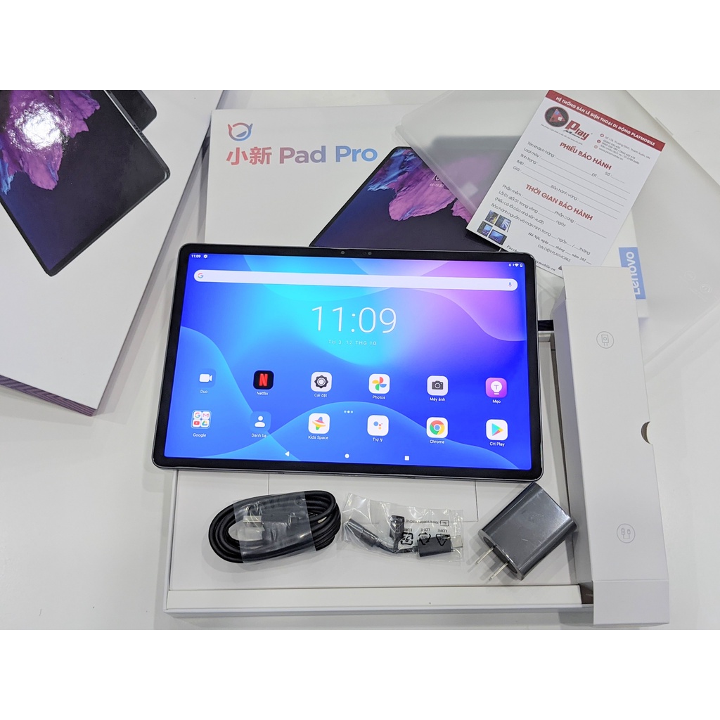 Máy tính bảng LENOVO XIAOXIN PAD PRO 2020 New 100% Fullbox | Ram 6GB Rom 128GB, Siêu Pin 8600 MAH | Mua tại Playmobile