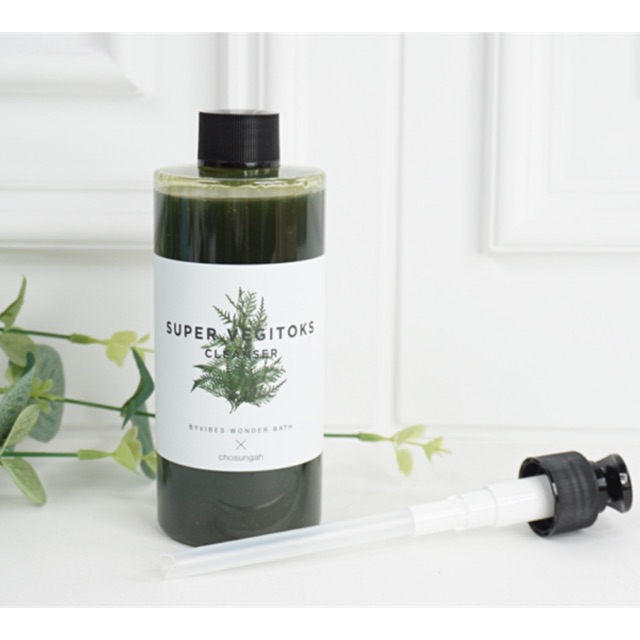 Sữa rửa mặt sủi bọt Super Vegitoks Cleanser