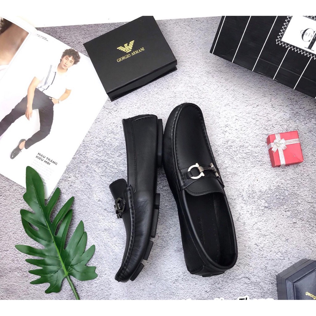 Giầy Da Lười Nam Xuất Dư VNXK