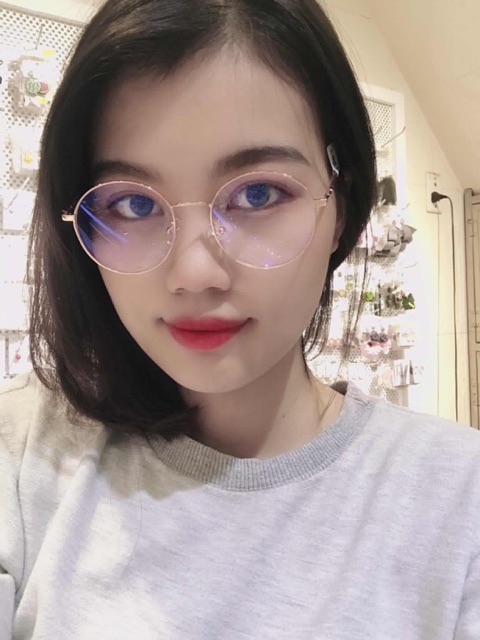 [ Ảnh thật ] Kính gọng Mắt tròn Vintage Kim loại KOREA - 1 | BigBuy360 - bigbuy360.vn