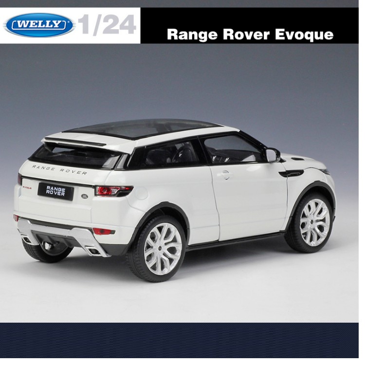 Xe mô hình ô tô Range rover Sport / Evoque 1/24 Welly đồ chơi trẻ em mô hình bằng kim loại