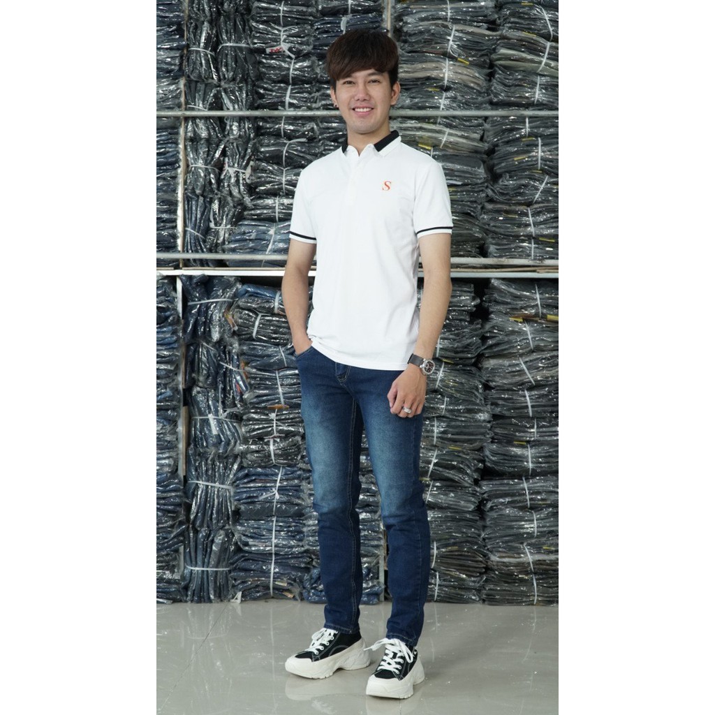 [Có Bigsize]Quần Jean đen nam trơn ống slimfit có big size | BigBuy360 - bigbuy360.vn