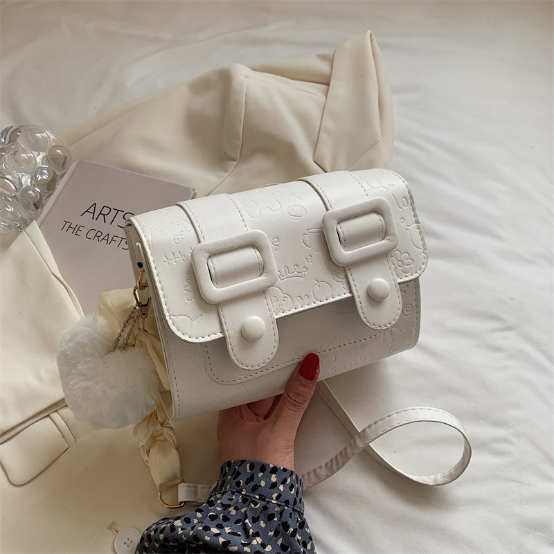 Túi Xách Dáng Vuông Nhỏ Thiết Kế Mới Thời Trang Theo Phong Cách Hàn Quốc