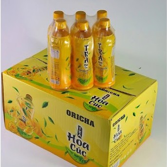 Trà hoa cúc Oricha chai 475ml lốc 6 chai