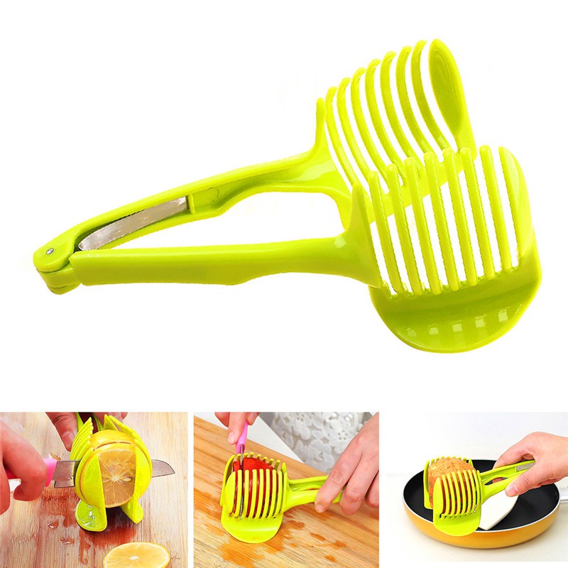 Kitchen Helper Working Tool Tomato Slicer Onion Potato Fruit Lemon Peel