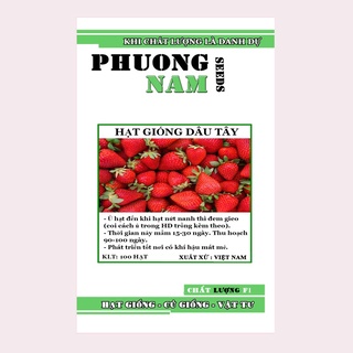 Hạt giống dâu tây đỏ