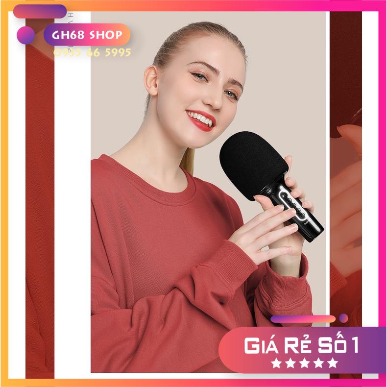 (Mới)Micro Karaoke 2022 không dây thông minh Remax K07 hỗ trợ trí tuệ nhân tạo