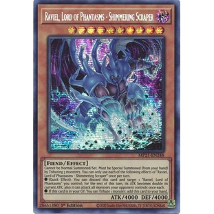 Thẻ bài Yugioh - TCG - Raviel, Lord of Phantasms - Shimmering Scraper / MP21-EN248 (UK)