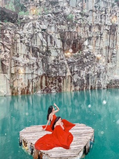 ĐẦM MAXI YẾM CHÉO LƯNG