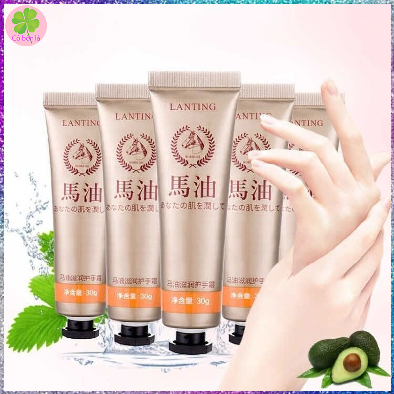 Kem tinh dầu ngựa dưỡng ẩm làm trắng da tay chống lão hóa 30g | BigBuy360 - bigbuy360.vn