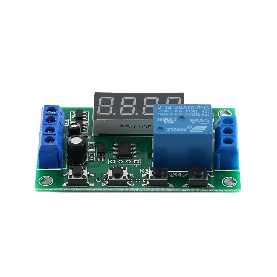 DC 24V LED Relay Module Power off Delay Timer Control Switch Board YYC-2S