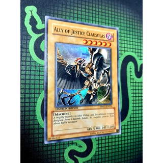 [ Đỗ Lạc Shop ] Thẻ Bài Yugioh Monster Ally of Justice Clausolas - HA01-EN014 - Super