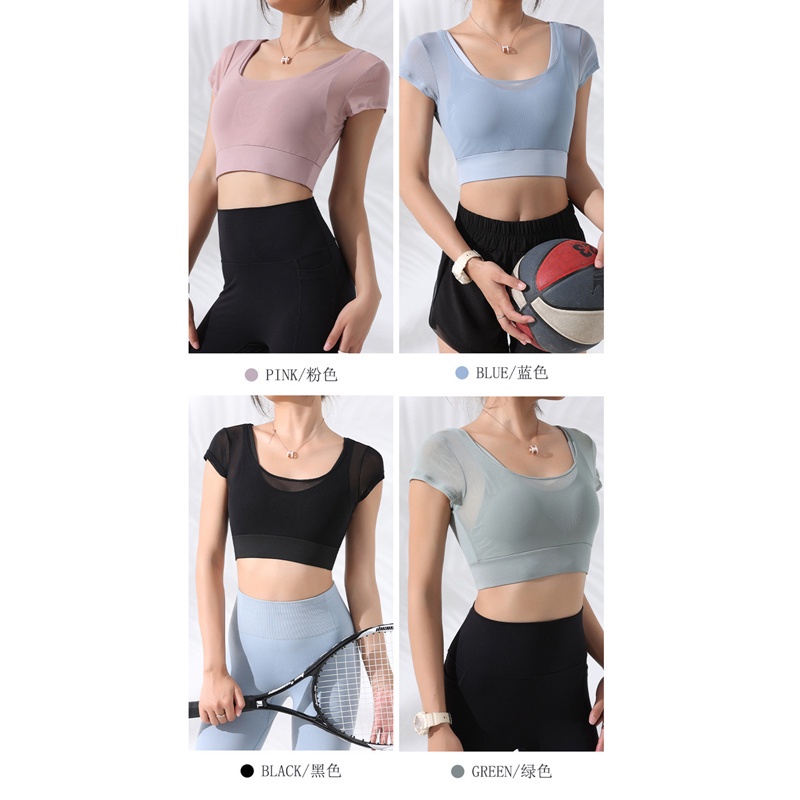 Áo Thun Tập Yoga 4 Màu Sắc T942 | BigBuy360 - bigbuy360.vn