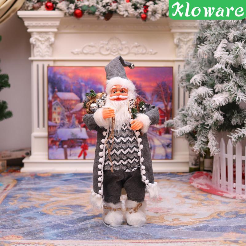 Búp Bê Ông Già Noel Đứng Để Trang Trí Giáng Sinh