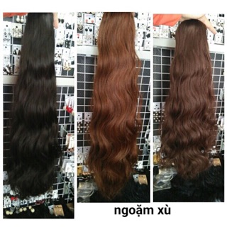 Tóc giả ngoặm xù to