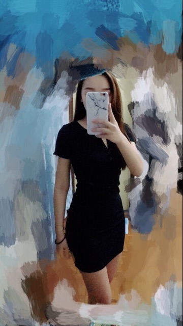 [HÀNG CÓ SẴN] -Váy body trơn khuy ngực 2021 | BigBuy360 - bigbuy360.vn