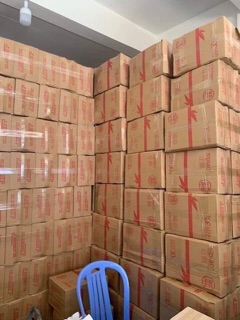 Thùng giấy gấu trúc 30 gói