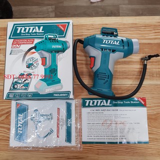 20v máy bơm hơi tự động dùng pin total tacli2001