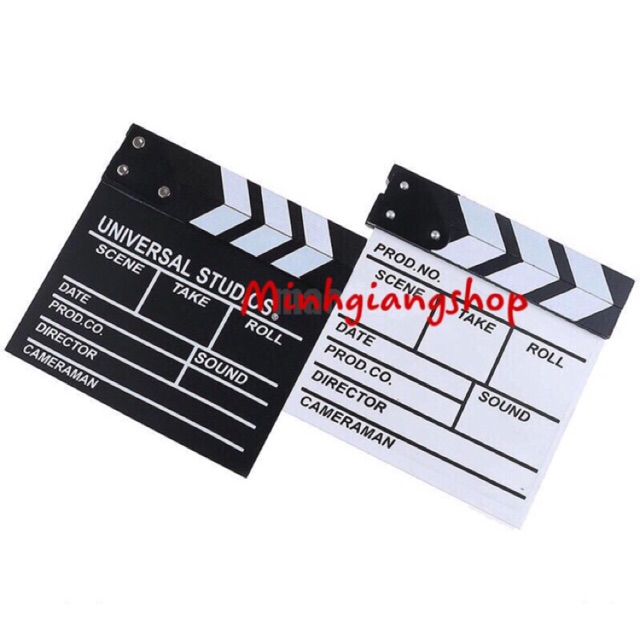 phụ kiện chụp ảnh Tấm cắt phim, bảng đạo diễn 20x20cm