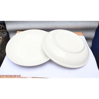 Combo 5 cái dĩa sứ tròn ảo 18cm