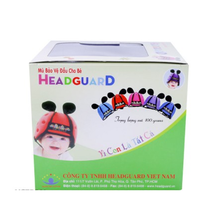 [Nhập mã] Nón bảo hiểm cho bé Headguard (BH 12 tháng, kèm hộp)