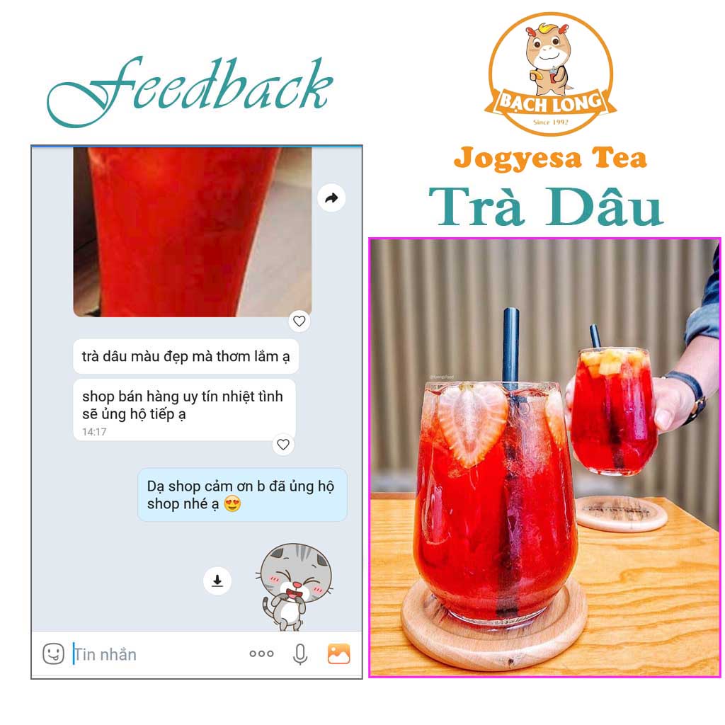 Trà Trái Cây Tự Pha Tại Nhà Vị Dâu Ngon Rẻ | BigBuy360 - bigbuy360.vn