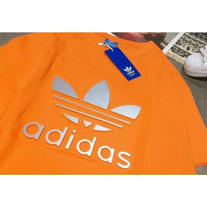 Áo Thun Phản Quang ADIDAS Form Rộng Unisex,Áo Thun Nam Nữ đẹp