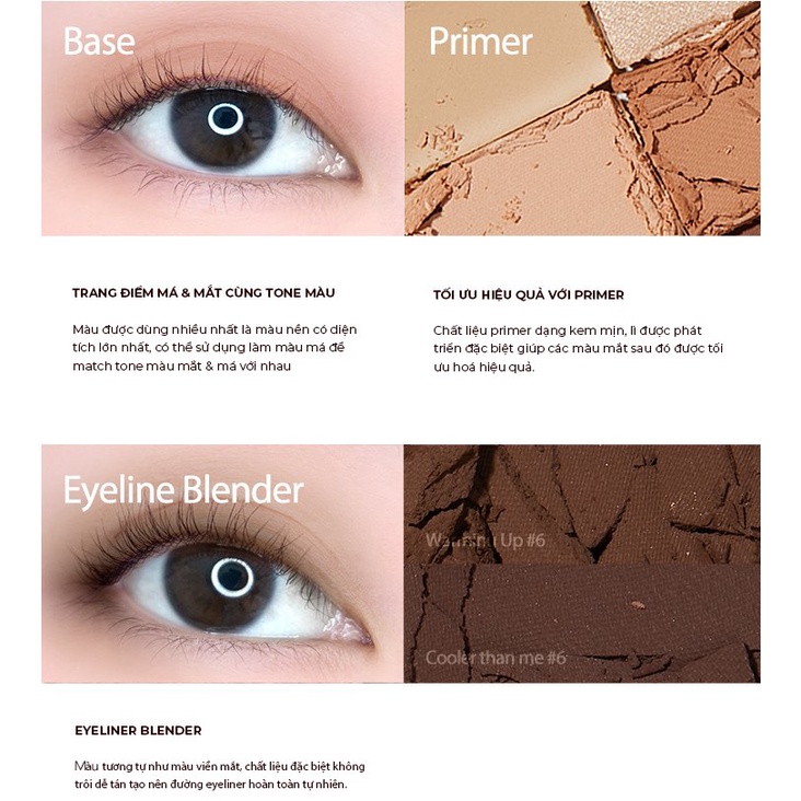 Bảng mắt Aprilskin Numbering Eye Palette