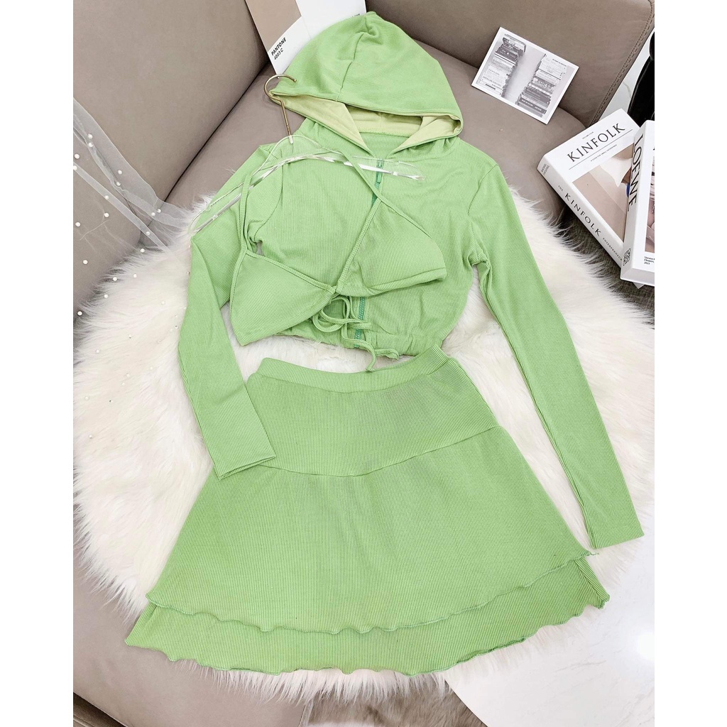 ❤️ SET 3 MÓN CHÂN VÁY TẦNG