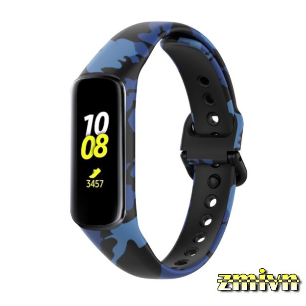 Dây đeo silicon thay thế Samsung Galaxy Fit 2 Fit2 SM - R220 Rằn ri