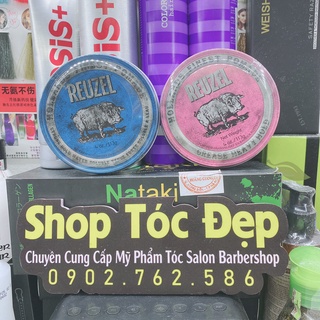 Combo Sáp vuốt tóc nam Pomade gốc dầu Reuzel Pink+Reuzel 113g