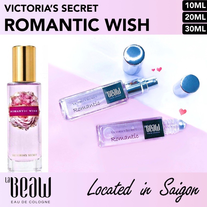 Nước hoa nữ ROMANTIC WISH Victoria’s Secret 💜 LABEAW - Eau de Cologne