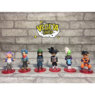 Mô hình(Figure) Set 6 mẫu Dragon ball (bán lẻ) – Cao 8cm – Bán lẻ đồng giá 25k (WCF Mẫu 1)