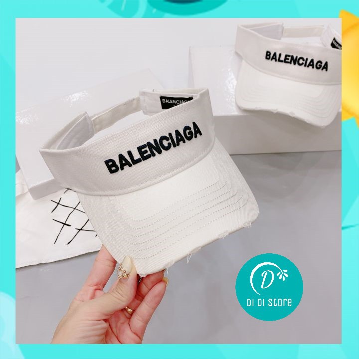 ✔️3 MÀU CÓ SẴN✔️Mũ lưỡi trai nửa đầu/Mũ hở chóp Balenciaga kiểu dáng thể thao, năng động, CÁ TÍNH