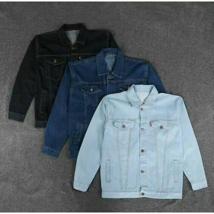 Levis Áo Khoác Jeans Nam Size M.L.Xxl.Xxxl