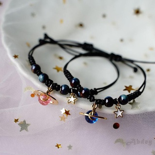 Creative Korean style moon/cosmic star accessories bracelet for men and women