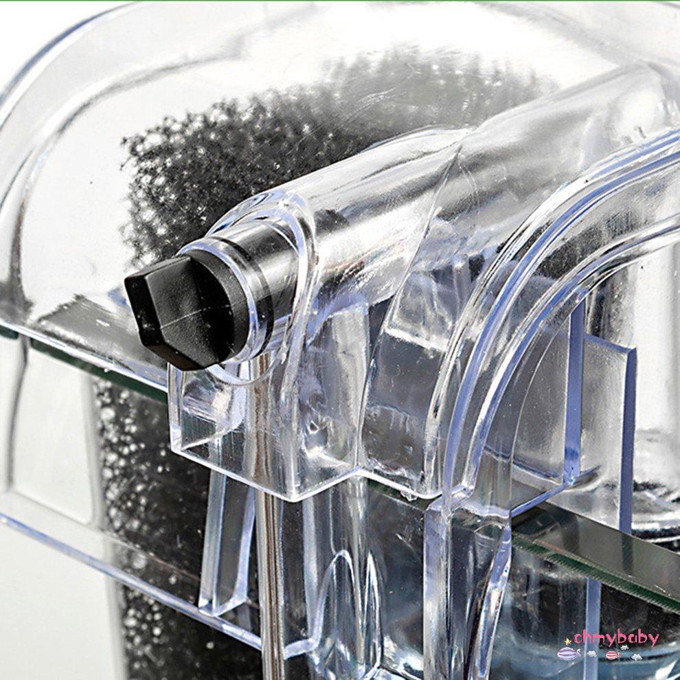 Bộ lọc bể cá Bộ lọc thác nước Máy bơm sục khí Bể cá treo tường Mute [8/3]