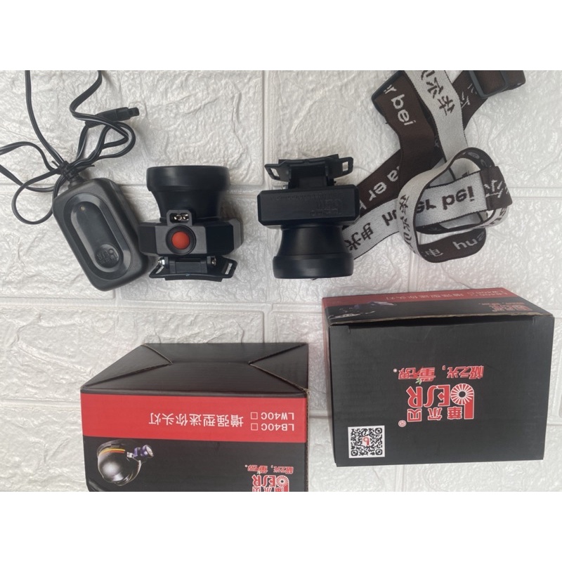 [Có sẵn] Đèn pin đội đầu chịu nước sạc ốp siêu bền hàng chuẩn công ty trung ương trung quốc