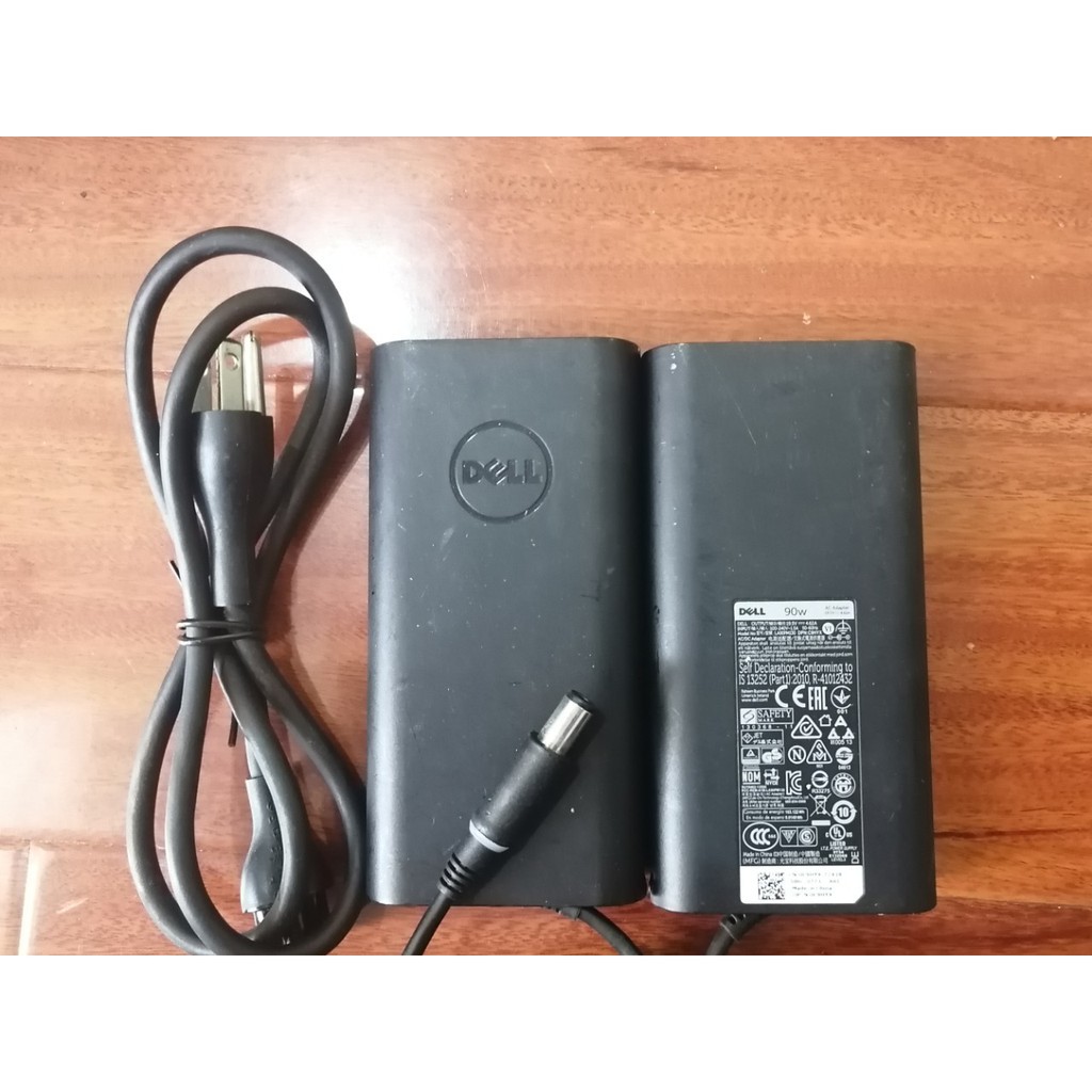 Sạc Laptop Dell 19.5V 4.62A (90w) Chân Kim To Chính Hãng E6320 E6420 E6430 E6520 E7440 3442 3543