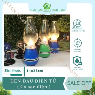 Đèn Dầu cảm ứng Điện Tử LED Thổi Tắt khí bật, Sạc Điện, hàng loại 1.