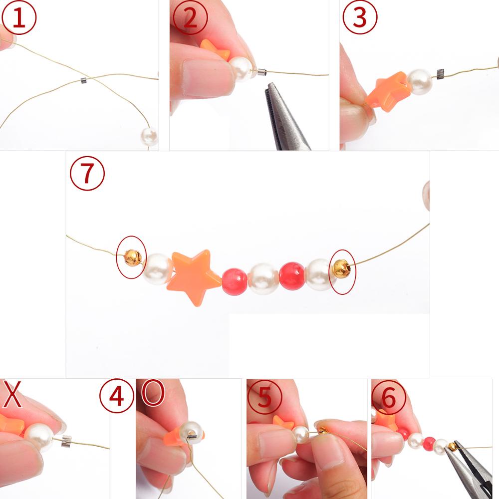 100 Hạt cườm kích thước 3/ 4/ 5mm dùng làm trang sức