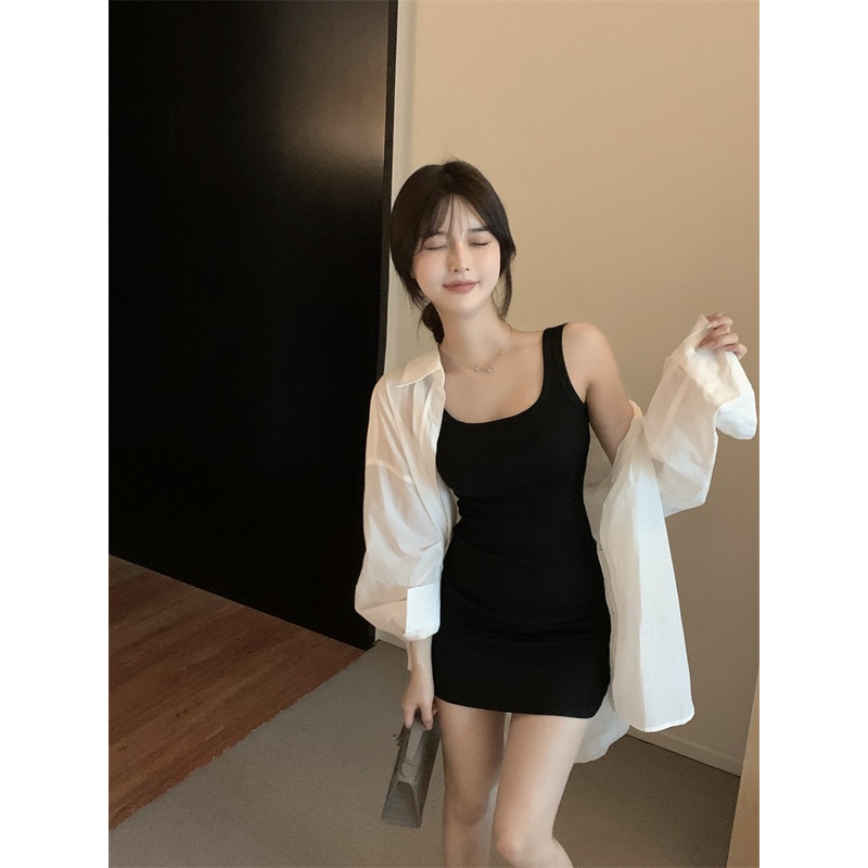 [Có Mút] Váy Đầm 3 Lỗ Body XUYDIN Đan Chéo Dây Lưng Hot Trend Năng Động Thoải Mái Mặc Đi Chơi Đi Biển RANSHI RBD018
