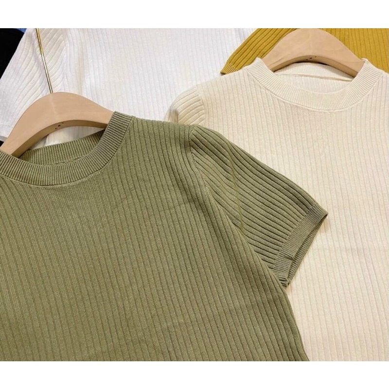 Áo Len gân mịn 10 màu