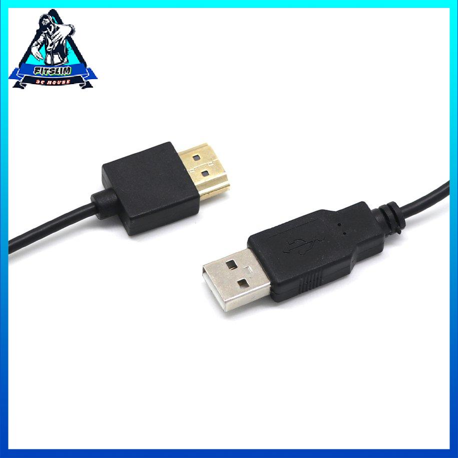 Cáp nguồn Cáp HDMI tương thích Male-Famel Cáp HDMI tương thích với USB [8/5]